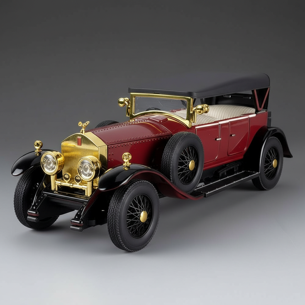 Nerv Rolls Royce Phantom Generation (1925) 1:24 Vintage Diecast Scale Model Car