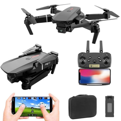998 Pro Max Drone – Dual 4K Camera, Foldable, 20 Min Flight by Flycast