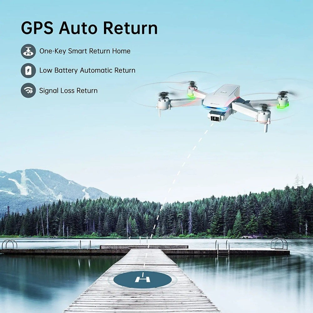 Dynalog DG600C GPS Drone – 4K Camera, Smart Return, 2 Batteries