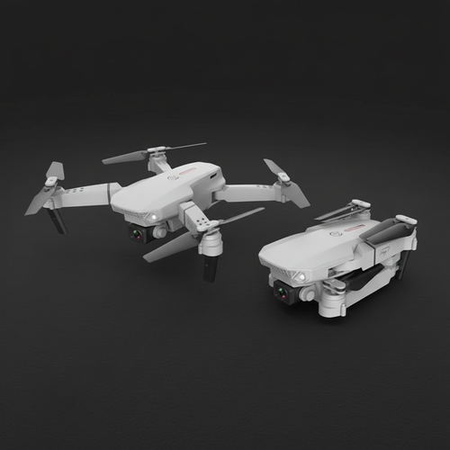 E88 Pro Drone – Dual HD Cameras, Optical Flow, 150m Range, Foldable