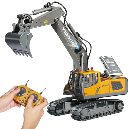 Nerv Remote Control Excavator Toy – Realistic RC Construction Digger