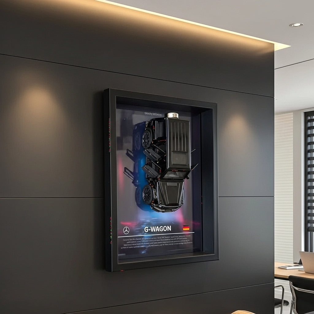 Nerv Mercedes G-Wagon 3D Shadow Box Frame