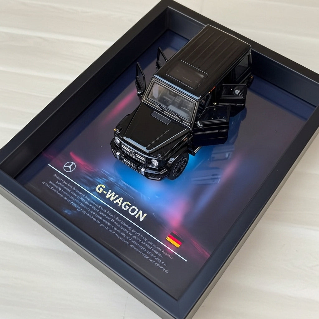 Nerv Mercedes G-Wagon 3D Shadow Box Frame