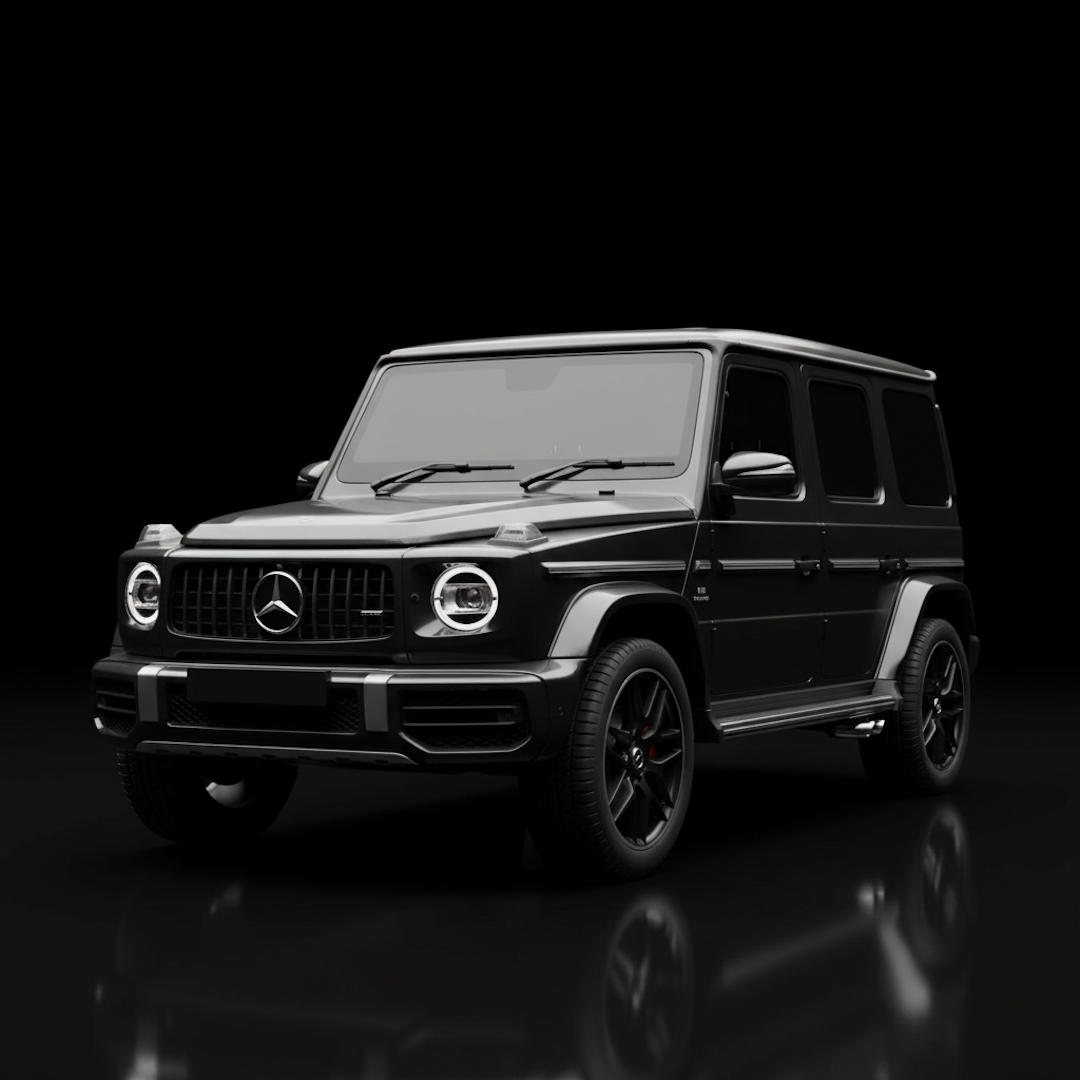 G-Wagon Die-Cast Model – Pull-Back, LED Lights &amp; Opening Doors