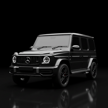 G-Wagon Die-Cast Model – Pull-Back, LED Lights &amp; Opening Doors