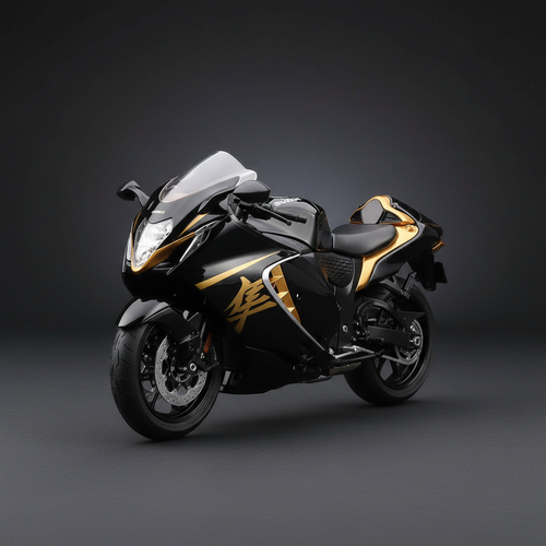 Nerv 1:6 Suzuki Hayabusa Die-Cast Motorcycle Model