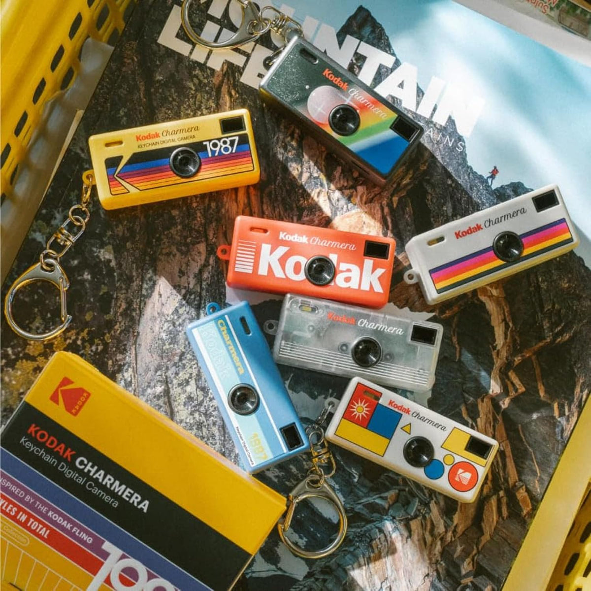 TheNerv™ Rewind | Mini Thumb Camera — 1080p Retro Keychain Cam