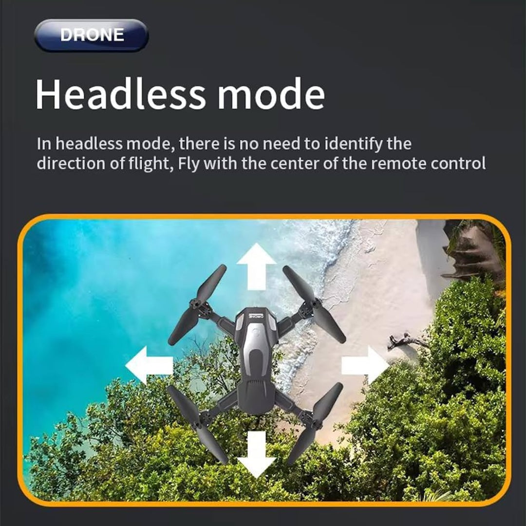 J2 Foldable Dual Camera Drone – 1080p, Obstacle Avoidance, Double Battery