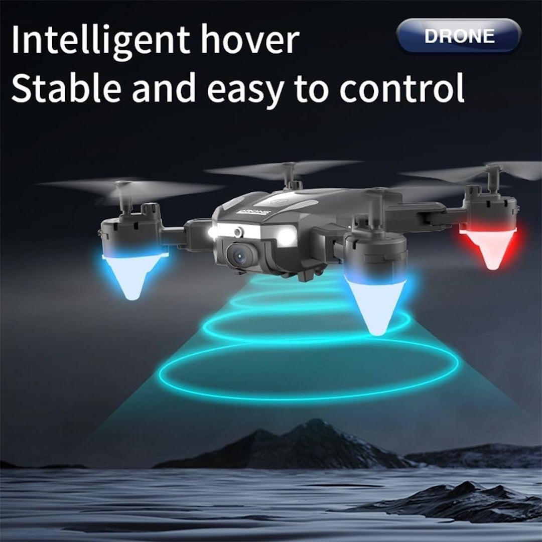 J2 Foldable Dual Camera Drone – 1080p, Obstacle Avoidance, Double Battery