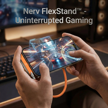 TheNerv™ FlexStand 2-in-1 Detachable Charging Cable Stand