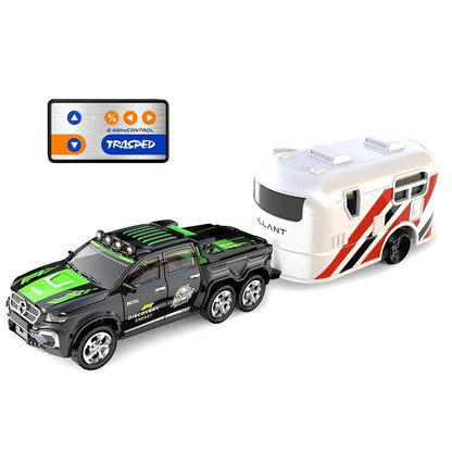 Off-Road RC Car – 1:64 Scale Remote Control Truck with LED Lights