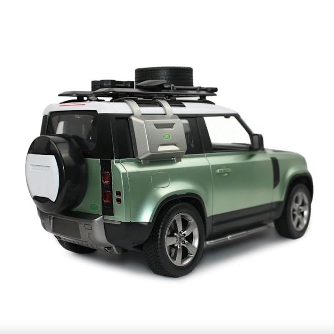 RC Defender Car – LED Lights, Smoke Exhaust, High-Speed