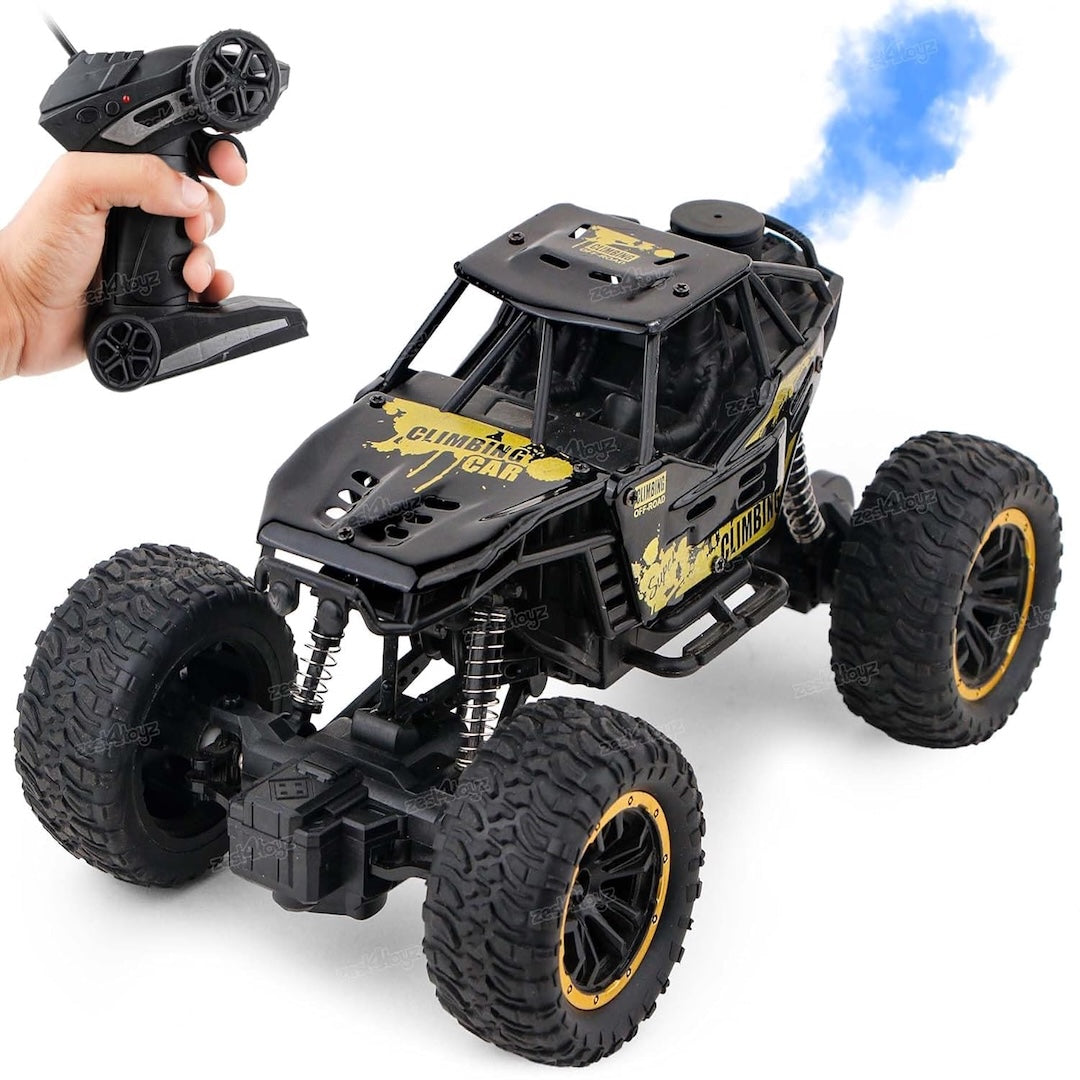 Spray RC Monster Truck – LED Lights, 2WD, Rechargeable