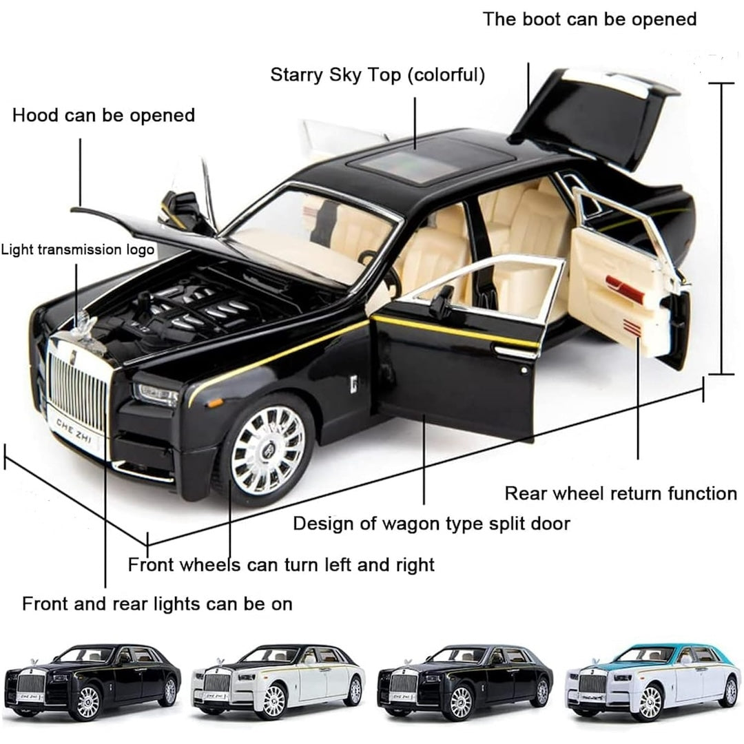 Rolls Royce Phantom Car Model – Lights &amp; Sound, Opening Doors