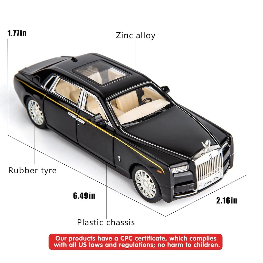 Rolls Royce Phantom Car Model – Lights &amp; Sound, Opening Doors