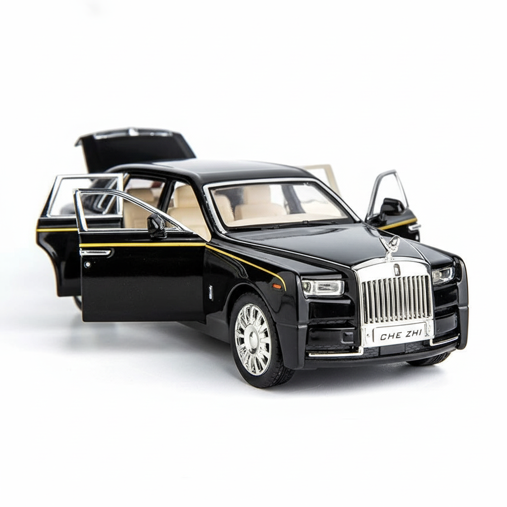 Rolls Royce Phantom Car Model – Lights &amp; Sound, Opening Doors