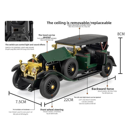 Nerv Rolls Royce Phantom Generation (1925) 1:24 Vintage Diecast Scale Model Car