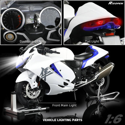 Nerv 1:6 Suzuki Hayabusa Die-Cast Motorcycle Model