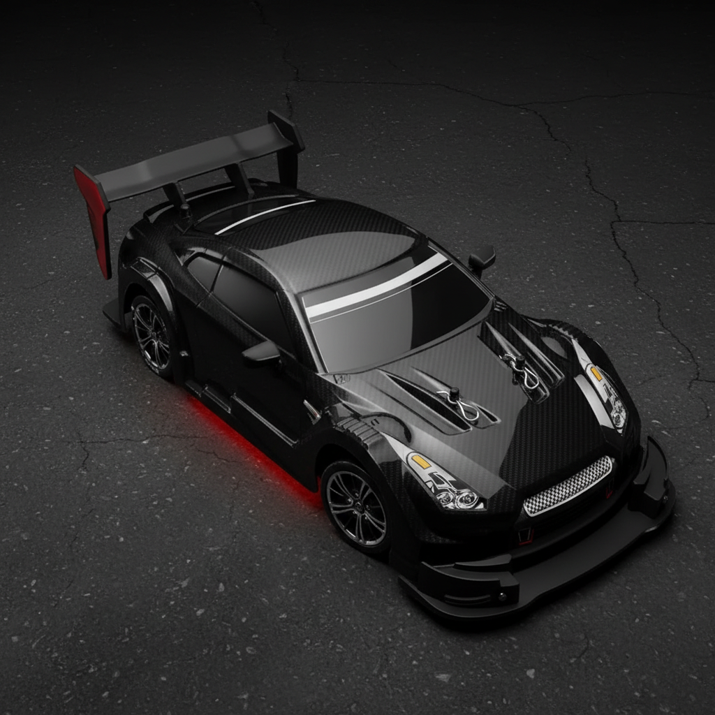Nerv High-Speed RC Drift Car – 2.4GHz Remote Control Racing Car with LED Lights