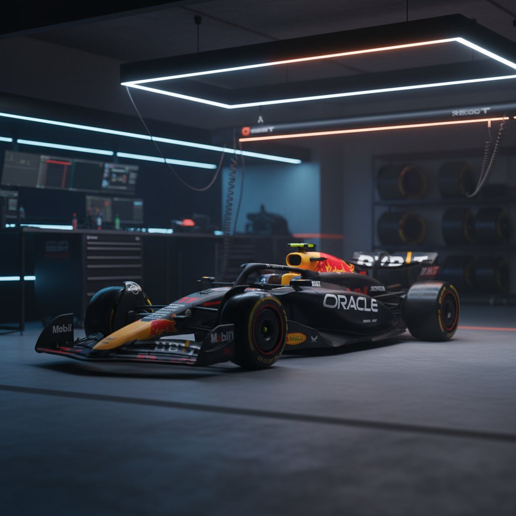 Max Verstappen RB20 Formula 1 Car Model – 1:43 Scale Nerv Diecast Replica