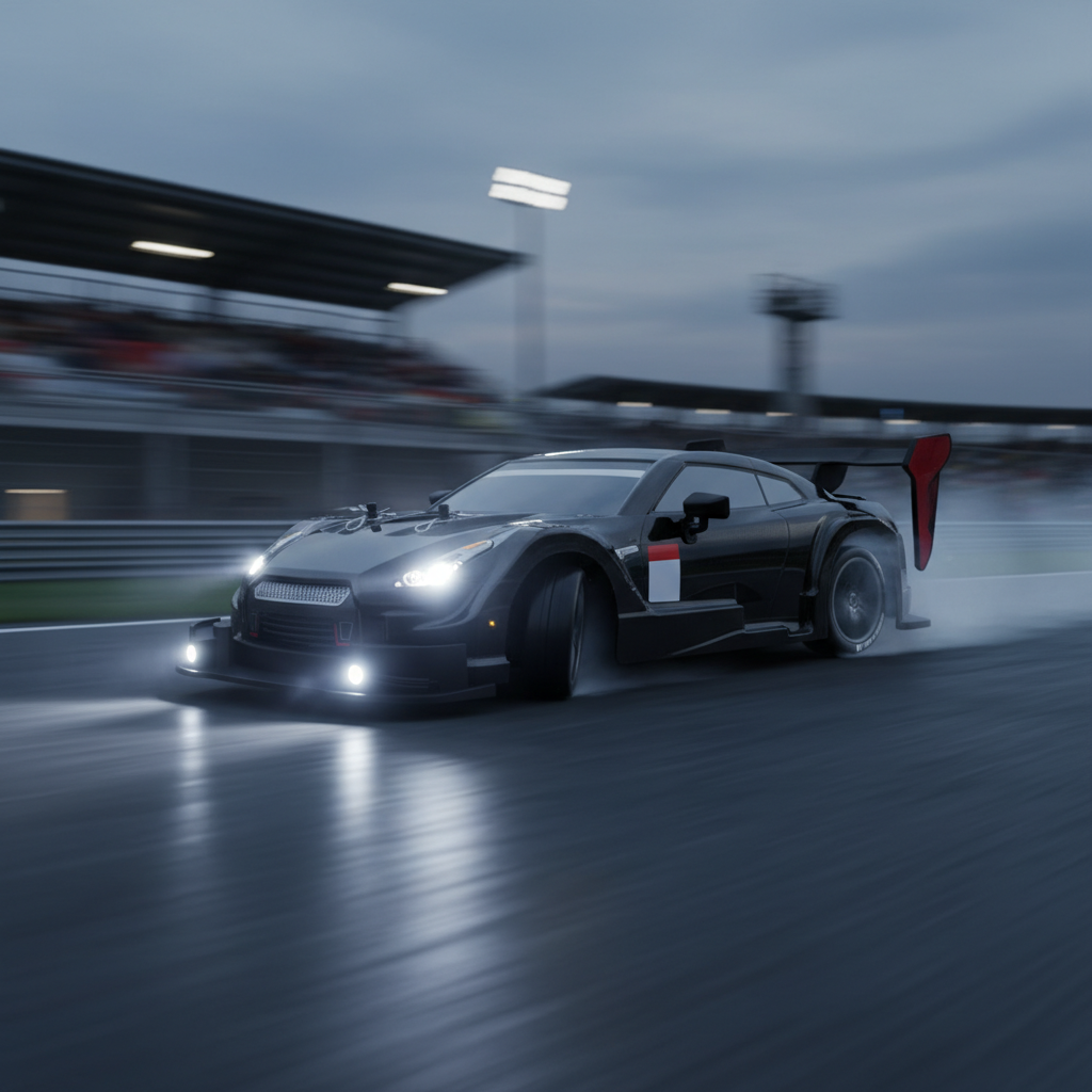 Nerv High-Speed RC Drift Car – 2.4GHz Remote Control Racing Car with LED Lights