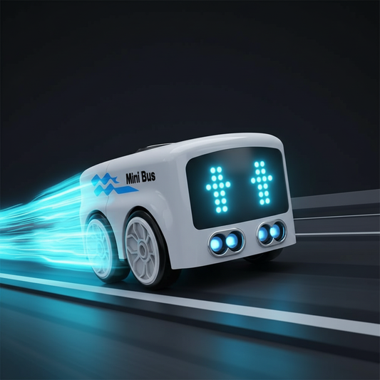 Magic Bus Follow Line Car – Smart Sensor Toy