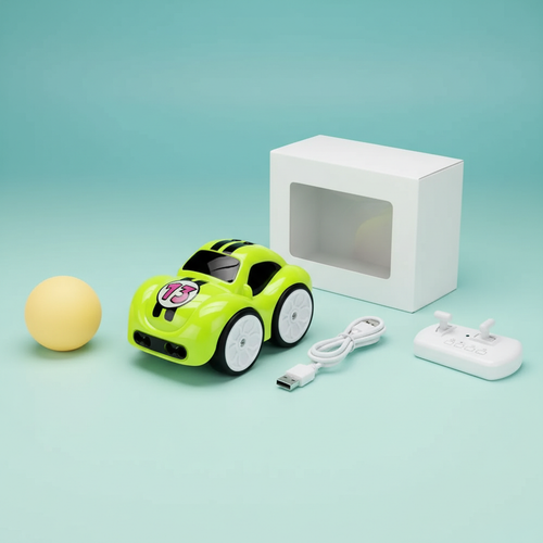 Nerv Mini Smart Gesture Control RC Car – 2.4G Remote, Line Following &amp; Obstacle Avoidance Toy