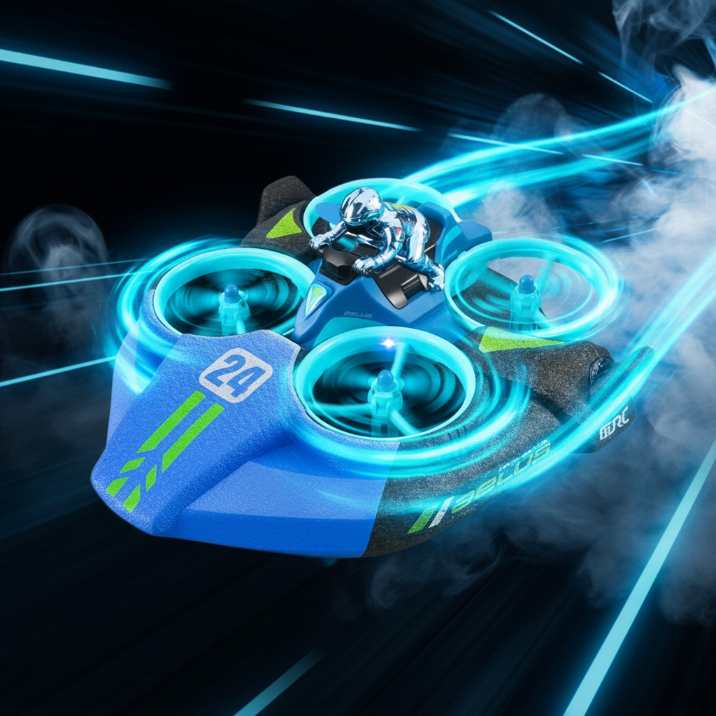 Nerv TriRider – 3-in-1 Drone, Car & Boat