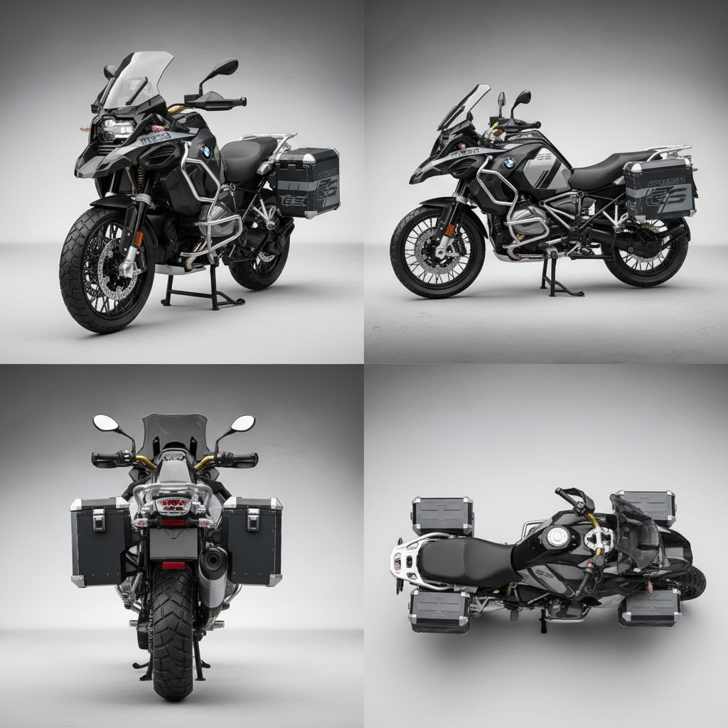 BMW R1250 GS Adventure 1:6 Scale Die-Cast Bike