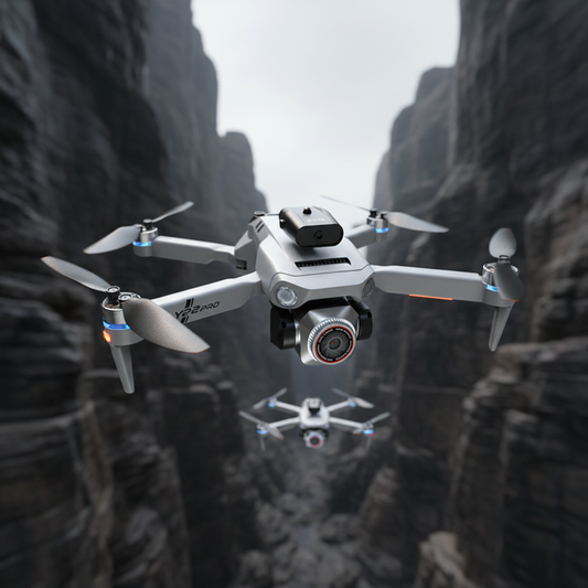 Fly YP2 Pro Drone – Dual 4K Cameras, Screen Remote, Obstacle Avoidance