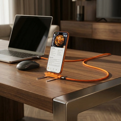TheNerv™ FlexStand 2-in-1 Detachable Charging Cable Stand