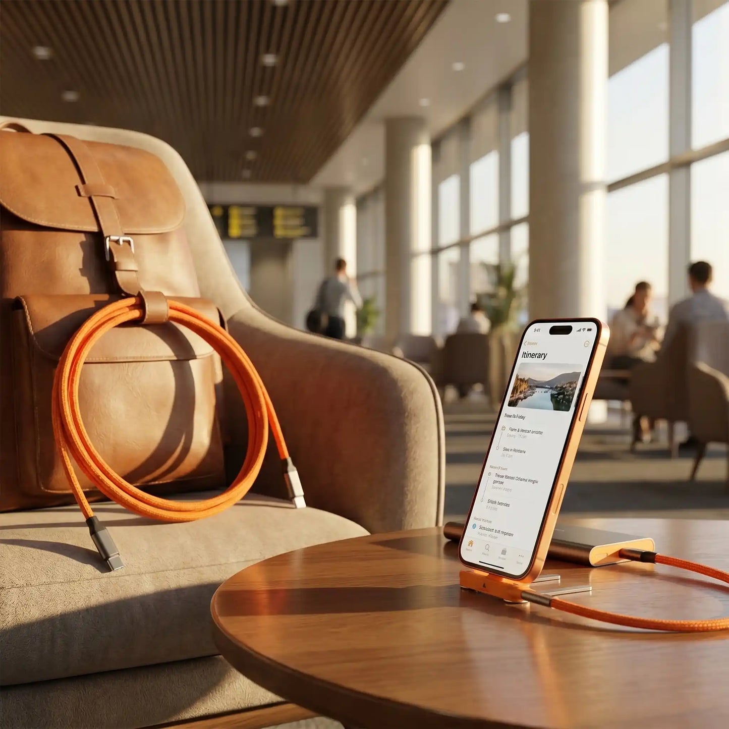 TheNerv™ FlexStand 2-in-1 Detachable Charging Cable Stand