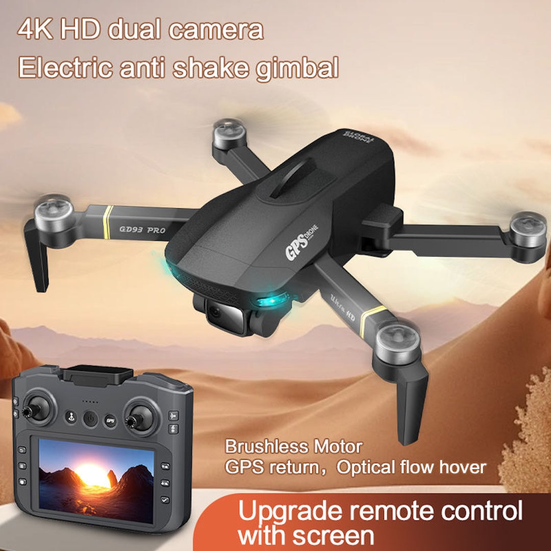 GD93 Pro Max 6K GPS Drone – Screen Controller, Obstacle Avoidance, Brushless