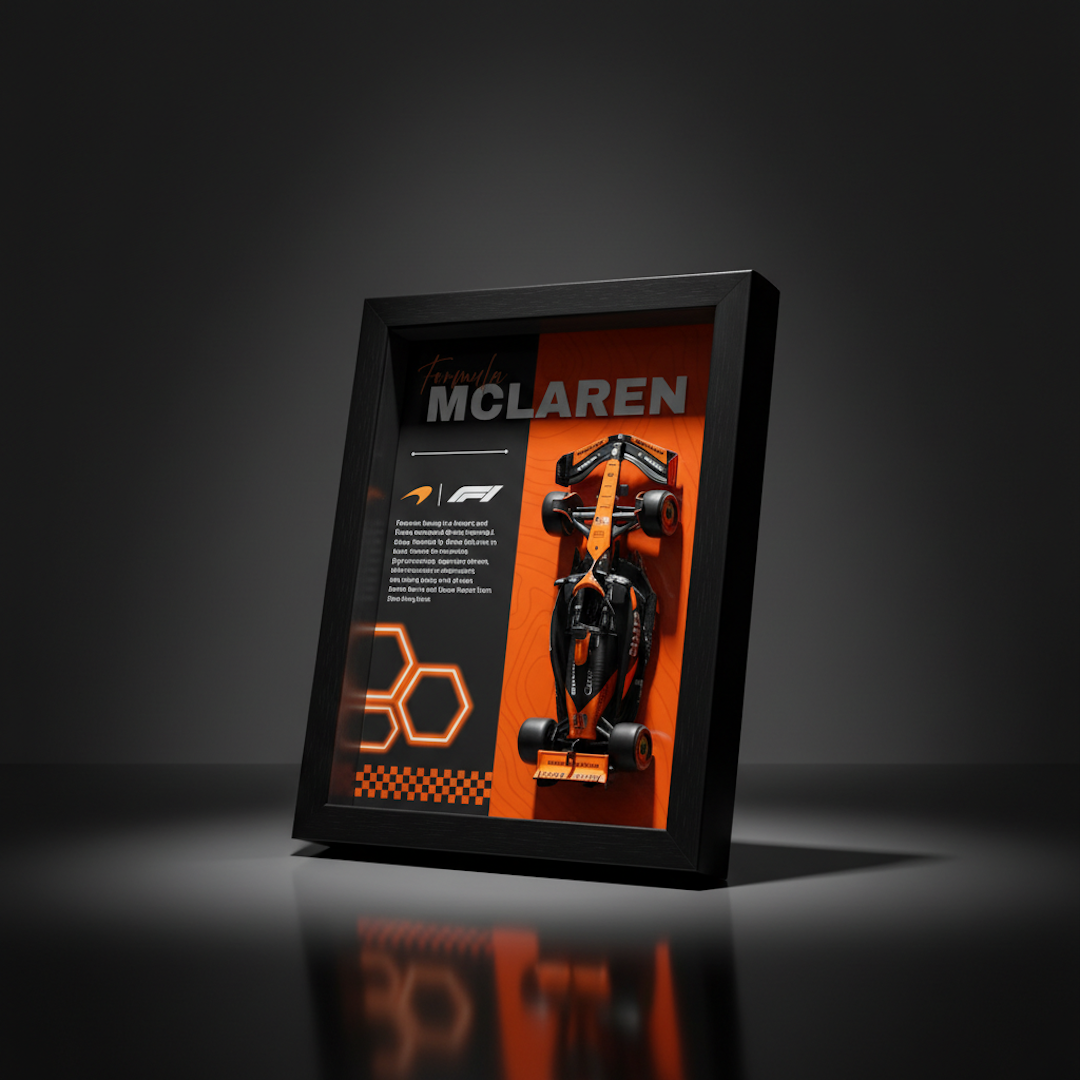 Nerv McLaren Formula 1 3D Die-Cast Frame