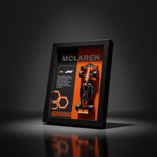 Nerv McLaren Formula 1 3D Die-Cast Frame
