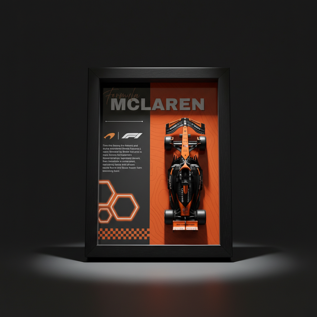 Nerv McLaren Formula 1 3D Die-Cast Frame