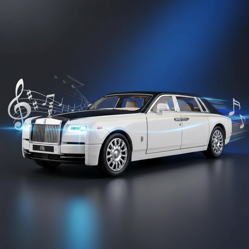 Rolls Royce Phantom Car Model – Lights &amp; Sound, Opening Doors